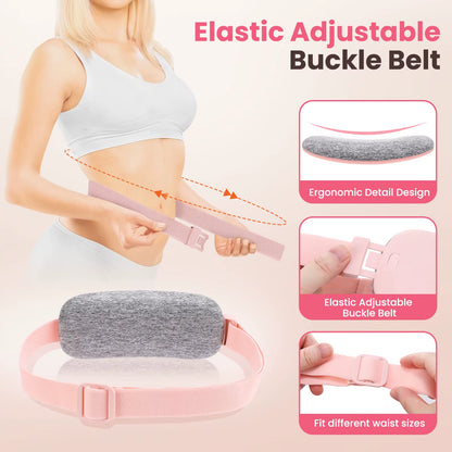 Heating Pad for Menstrual Cramps Vibration Electric Massager Abdominal Period Warm Palace Belt Uterine Warming for Women